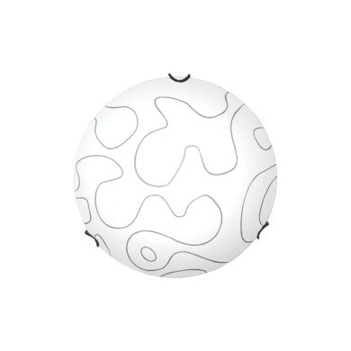 плафон D40 стъкло PUZZLE