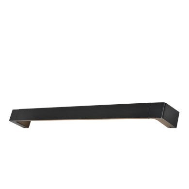 стенно LED осветително тяло 18W 3000K алуминий черен 90x6.4x10.5cm FOGA