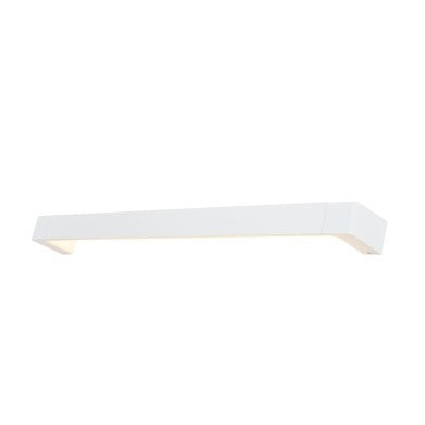 стенно LED осветително тяло 18W 3000K алуминий бял 90x6.4x10.5cm FOGA