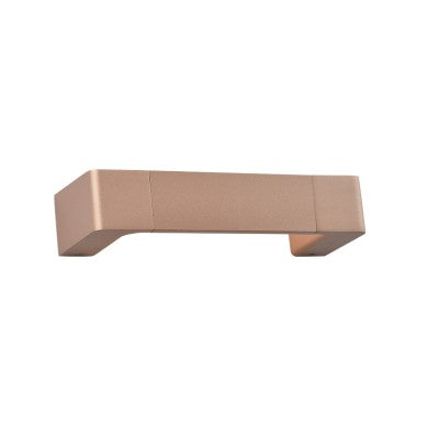 Стенно LED осветително тяло 6W 3000K алуминий златен 30x6,4x10,5cm FOGA