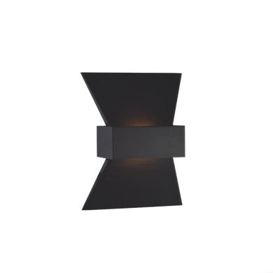 стенно осветително тяло LED 6W 3000K алуминиев черен 20x16x7cm ELEGANT
