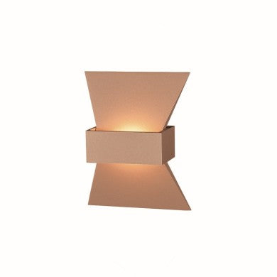 стенно осветително тяло LED 6W 3000K алуминиев златен 20x16x7cm ELEGANT