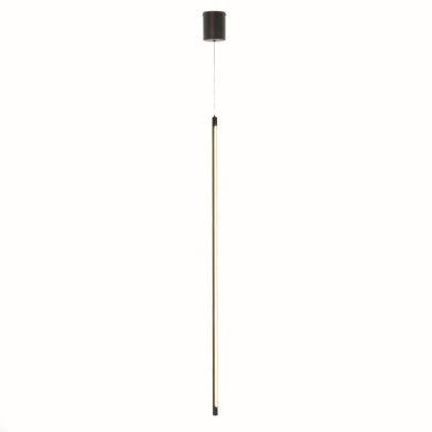 висящо осветително тяло LED 18W димируемо touch 3000K 920Lm AVENUE черен метал IP20 D8xD1,8xH250cm