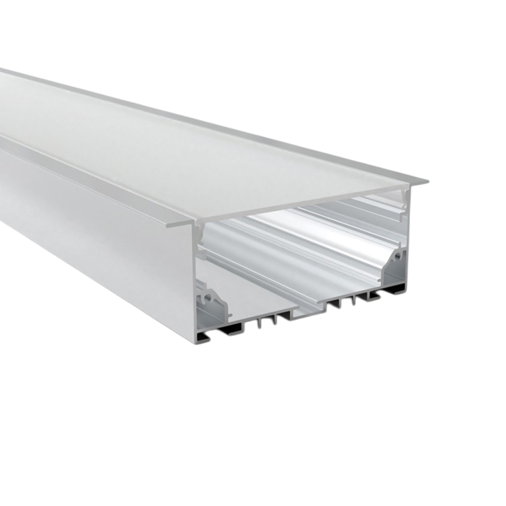 Алуминиев профил за LED лента Eco Line 91 BM с широк дифузер