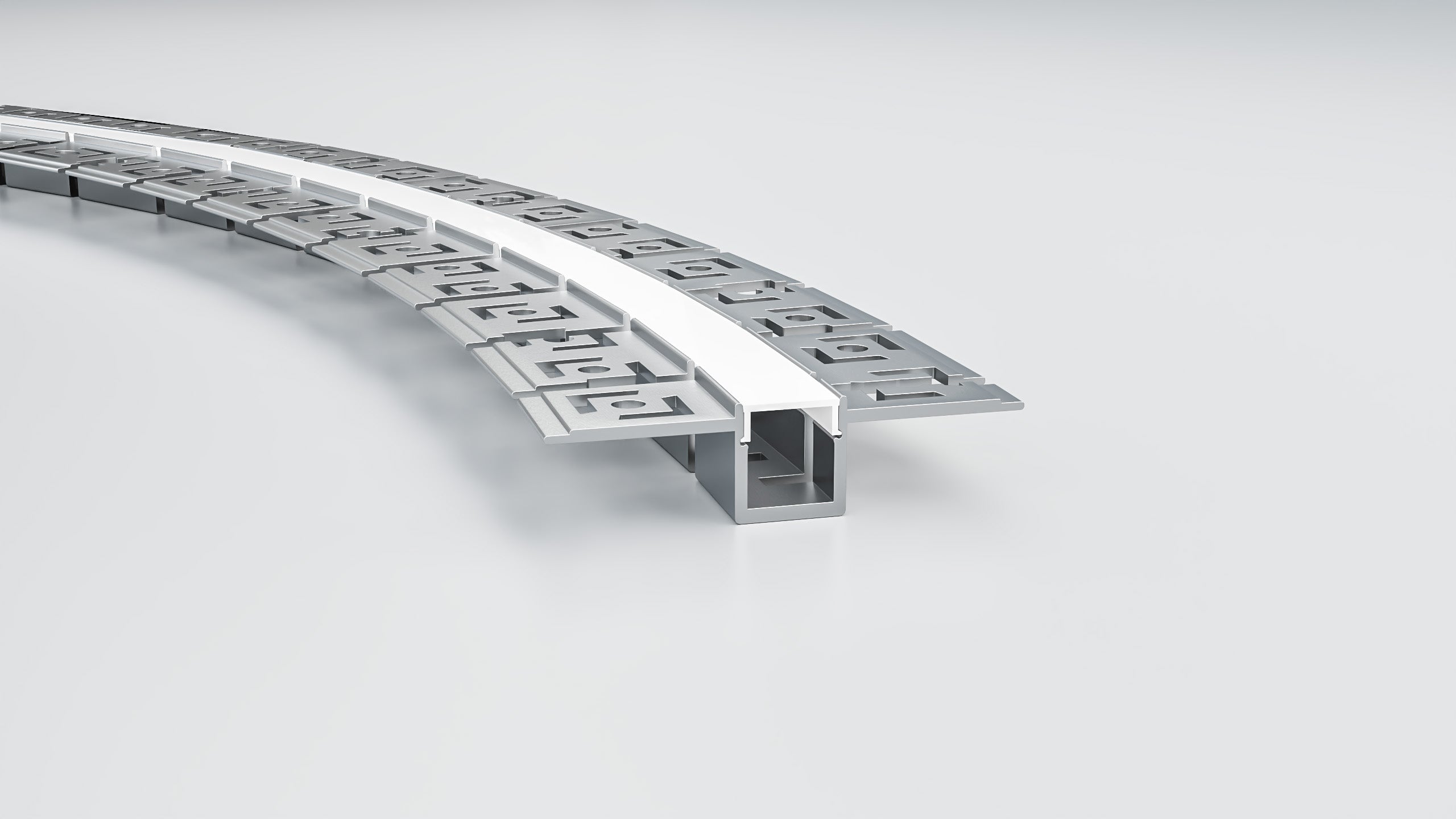 Алуминиев профил за LED лента Nano Line Trimless | 53x13мм | За вграждане