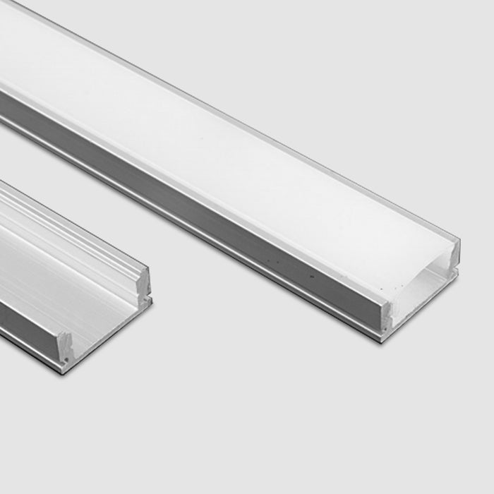 Алуминиев профил за LED лента OM 509 | 17×7 мм | 3 метра | OPAL дифузер - alternate view