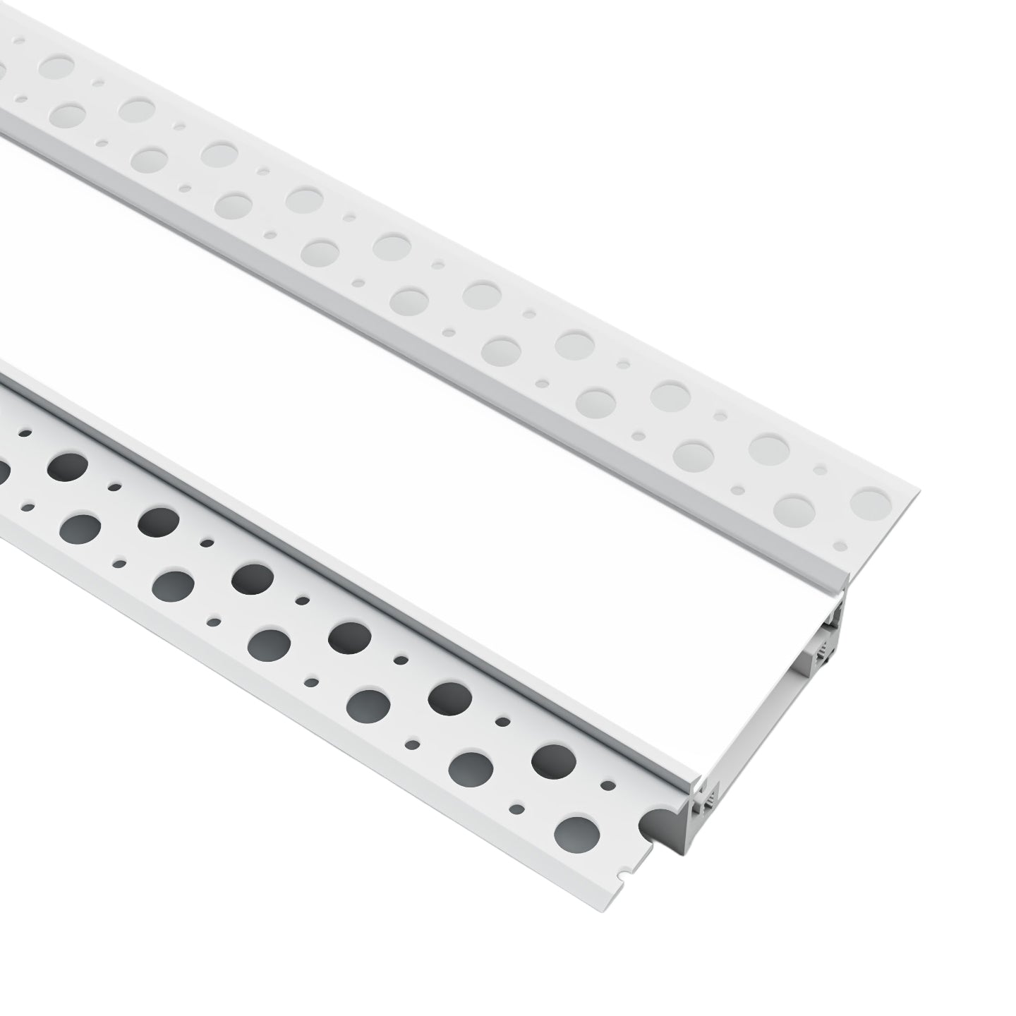 Алуминиев профил за LED лента Ring | 80x20мм | За вграждане