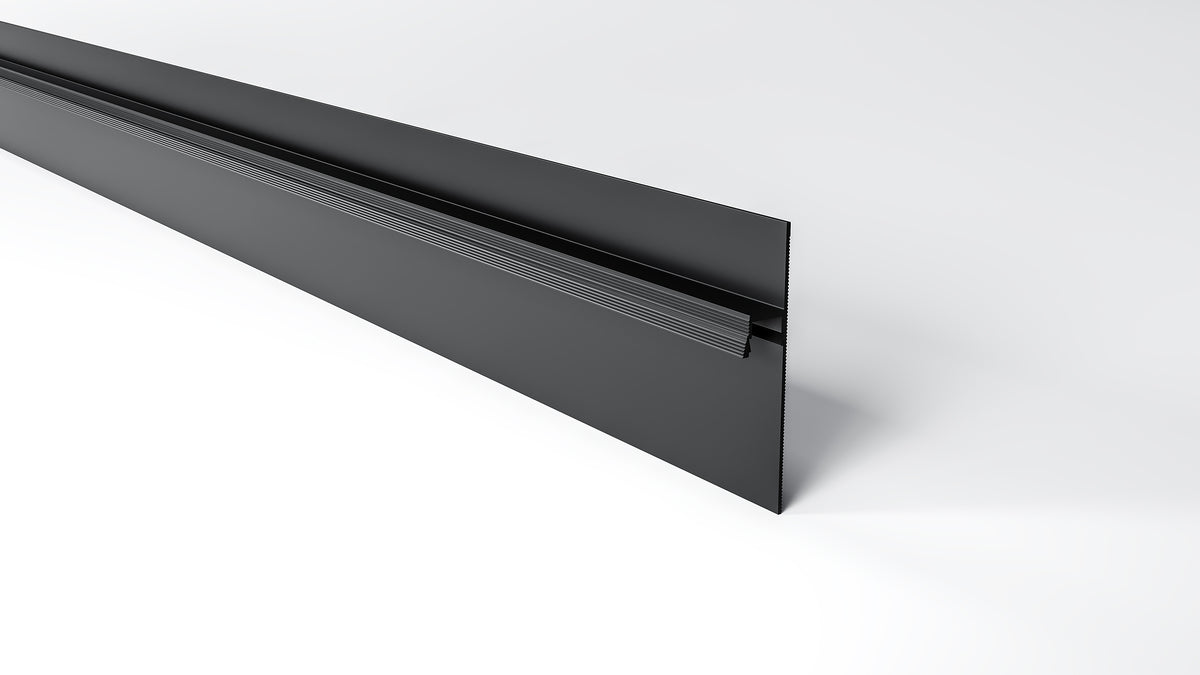 Алуминиев профил за LED лента Under Line | 87×17 мм | Скрито LED осветление | 1 метър