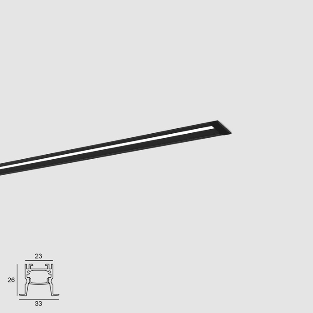 Алуминиев профил за LED лента за гипсокартон Trimless Inside