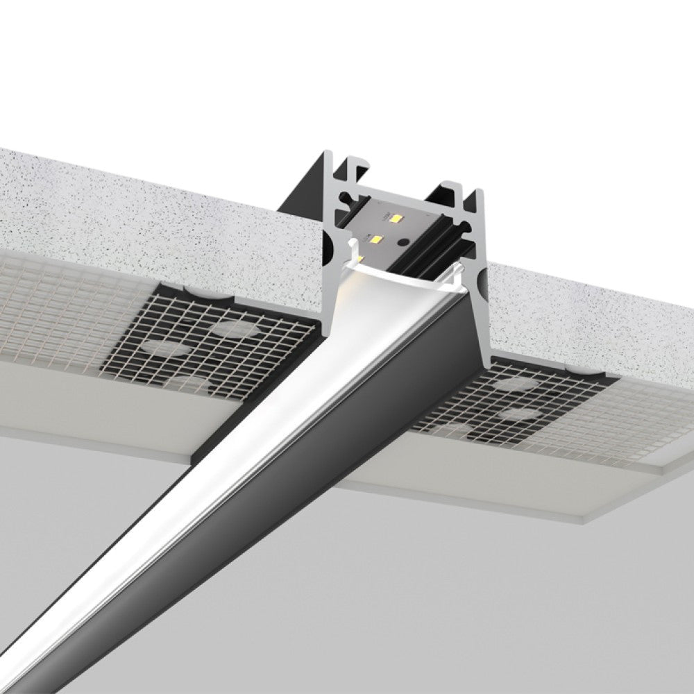 Алуминиев профил за LED лента за гипсокартон Trimless Inside