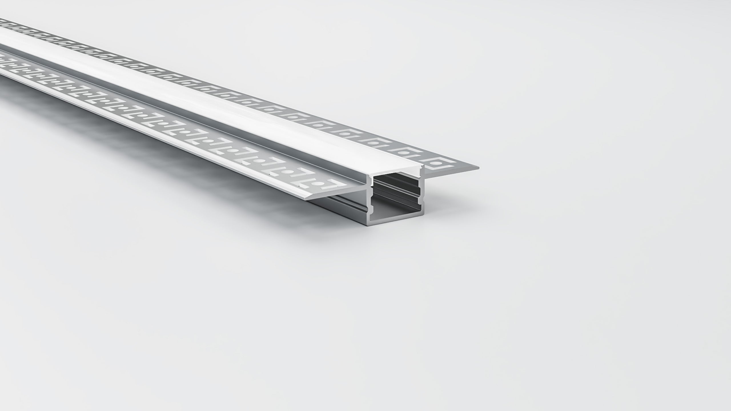 Алуминиев профил за LED осветление Tetra 20 Trimless | 60x15мм | За вграждане