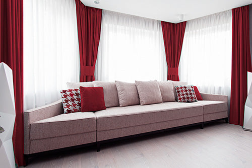 Blackout fabric – Color: Burgundy 454 - alternate view