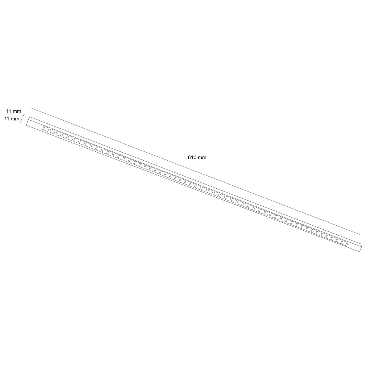 Линеен LED модул Darklight 10PCB | 3000K | 40°