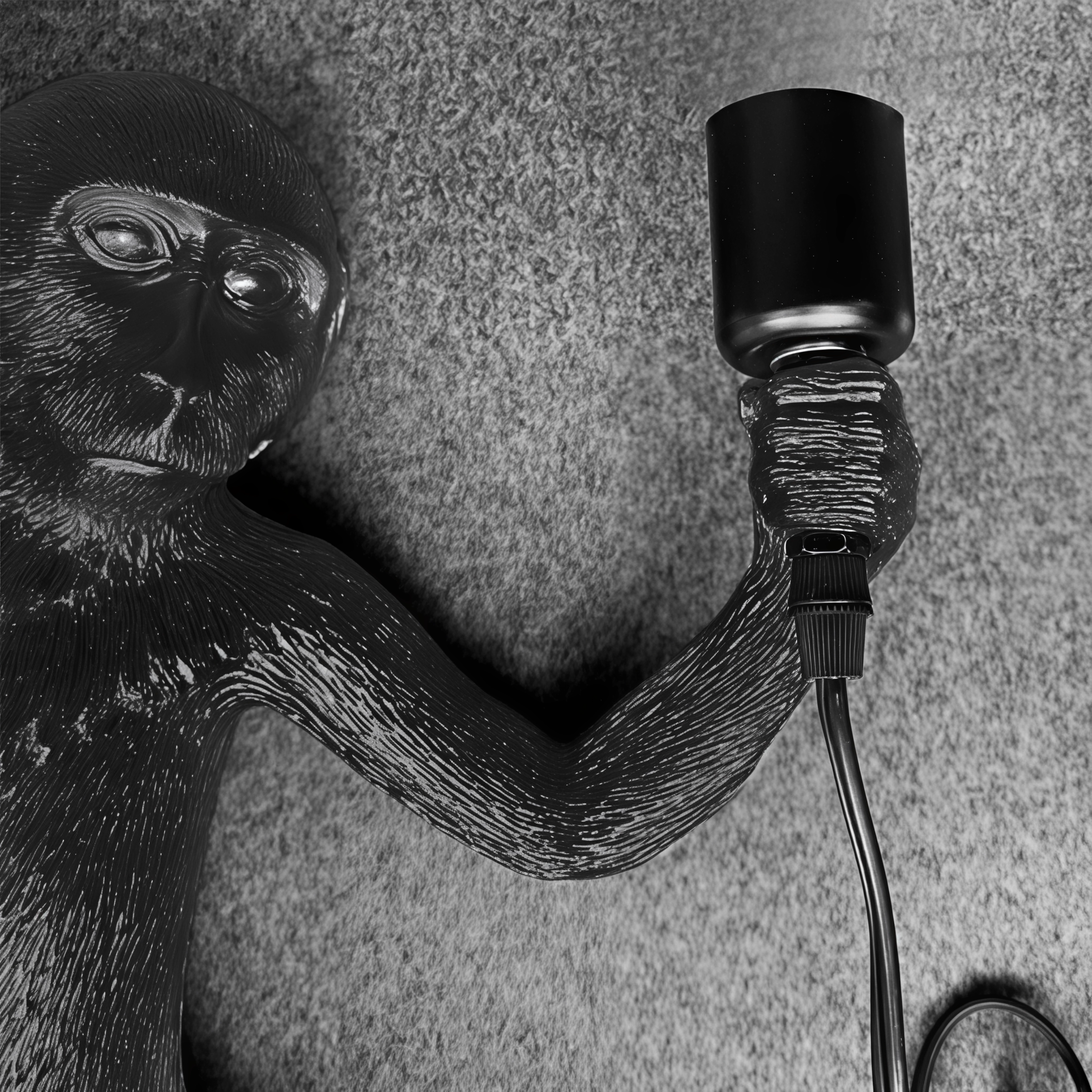Декоративен стенен аплик Monkey | Маймуна | 4W | 2800K | E27
