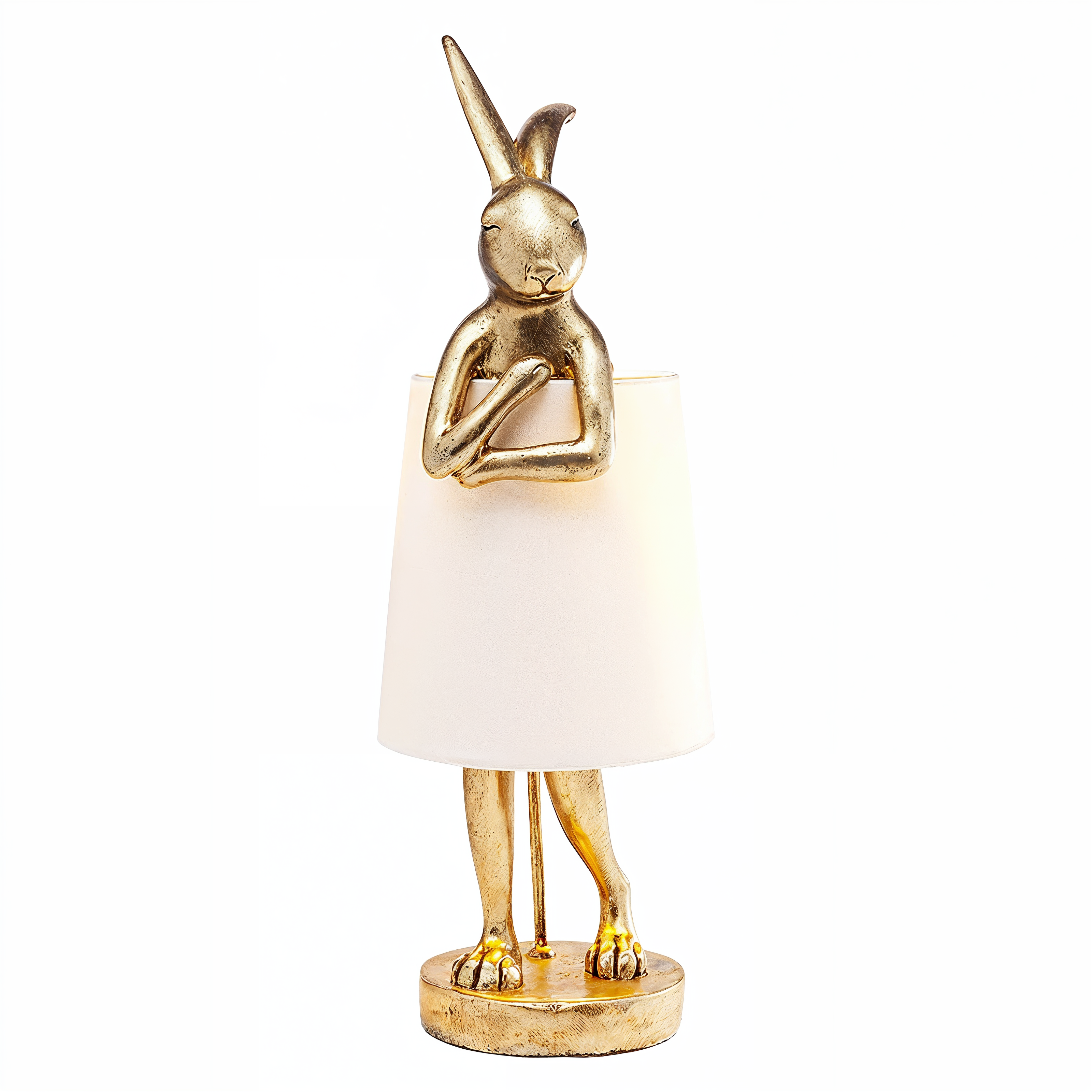 Декоративна настолна лампа заек Bunny White | 51cm