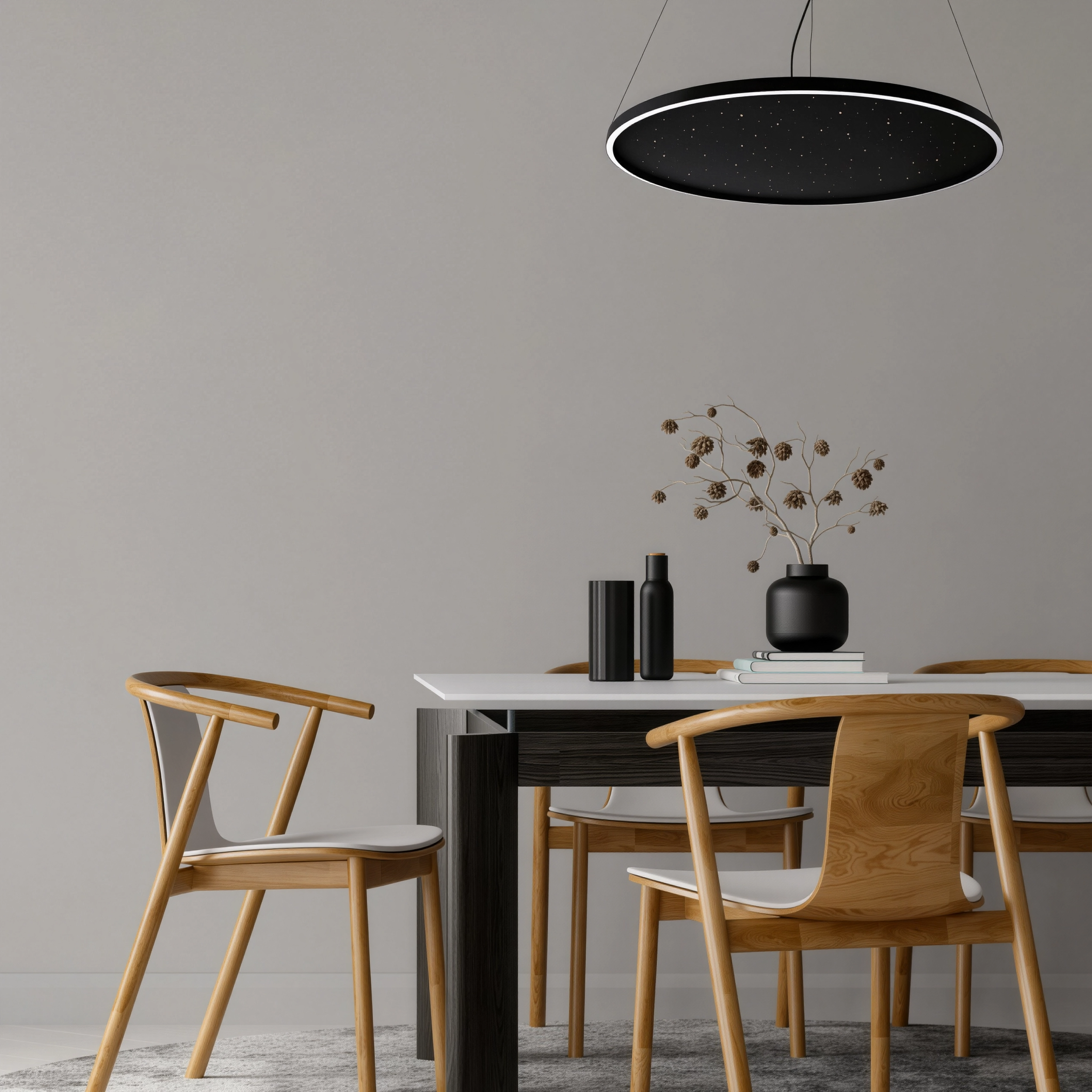 Висяща LED лампа Quasar P | Ефект звездно небе | 40W | 3000K