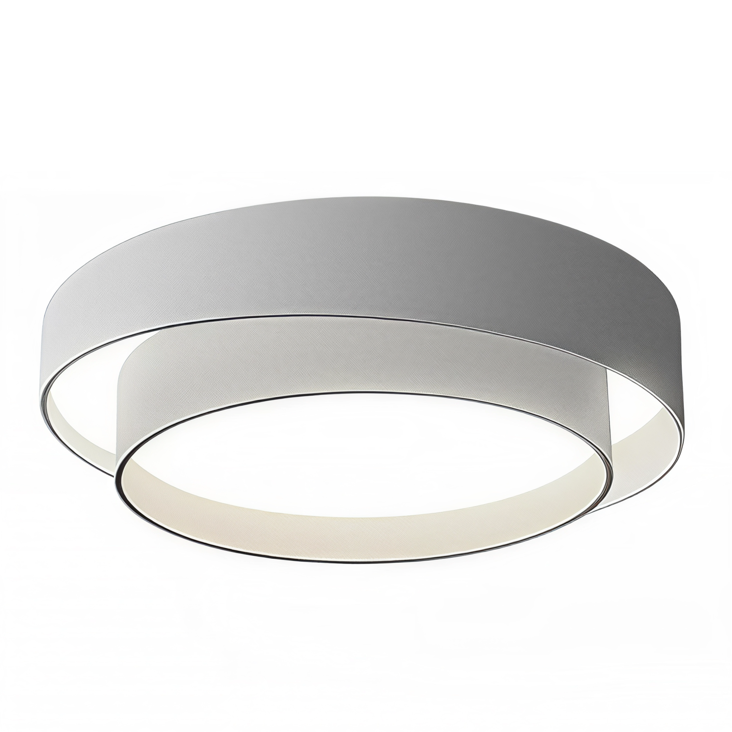 Двойна LED плафониера Alma (Бял, Ø600 мм, 48W)