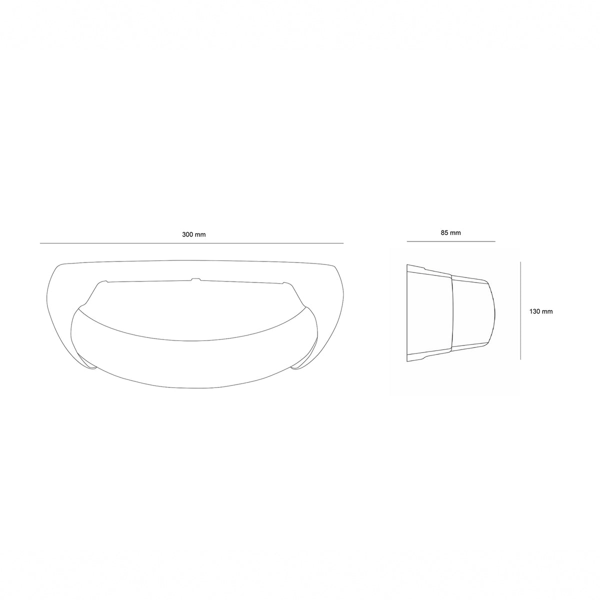 Фасаден LED аплик Francy OP | IP66 | 12W | UV защита | E27
