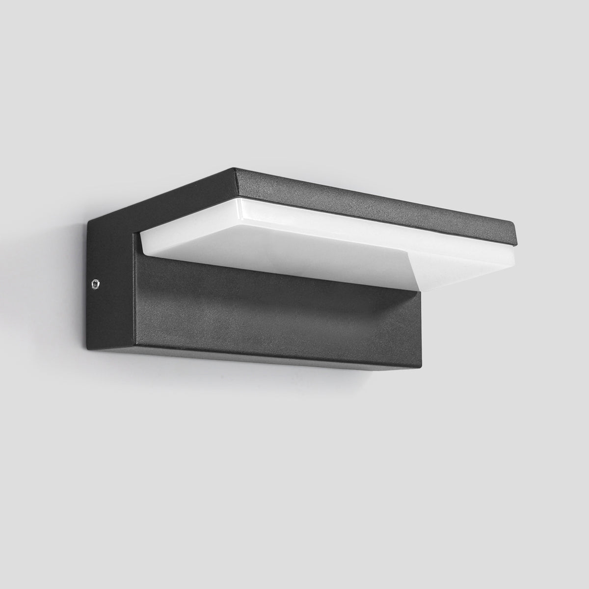 Фасадна LED лампа Brio | PIR сензор | IP54 | 9W | 3000K