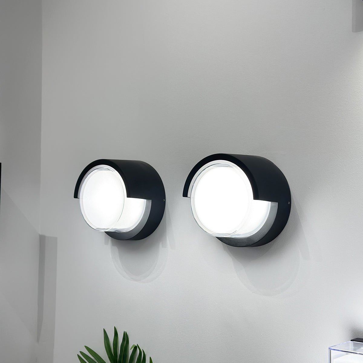 Фасадна LED лампа Form W | Кръгла форма | IP65 | 12W