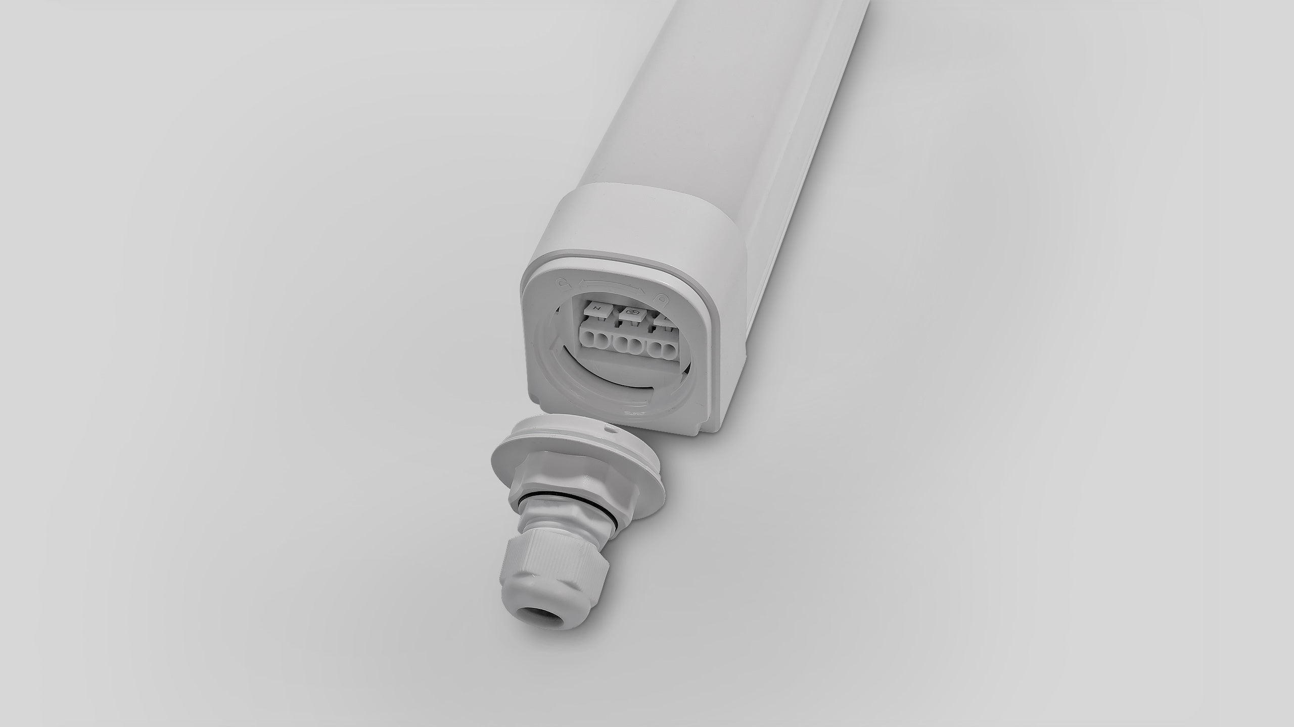 Индустриално осветително LED тяло Optimus | IP65 | 4000K | Бял