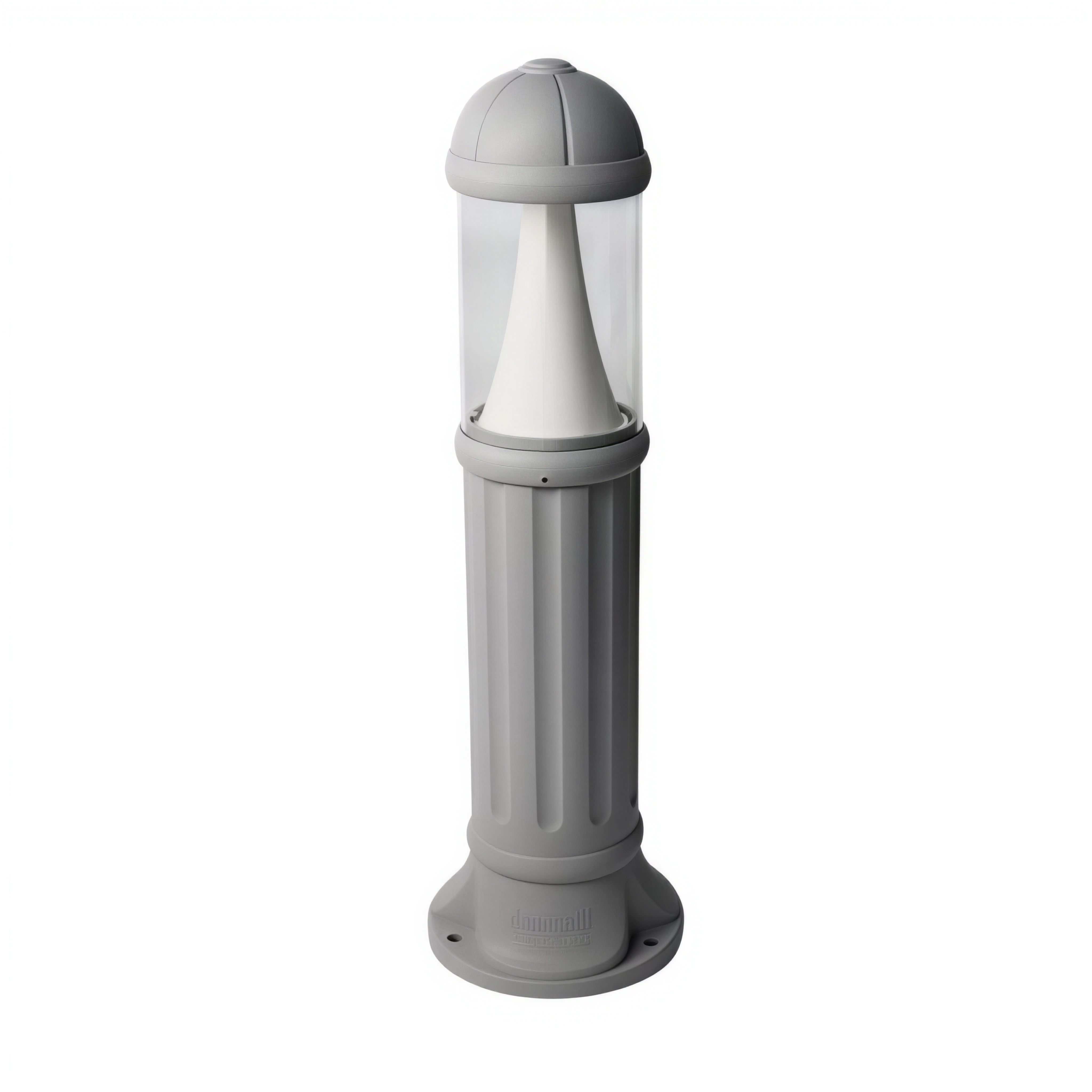 Класически градински LED стълб Sauro | 10W | 4000K | IP55 | Корпус смола