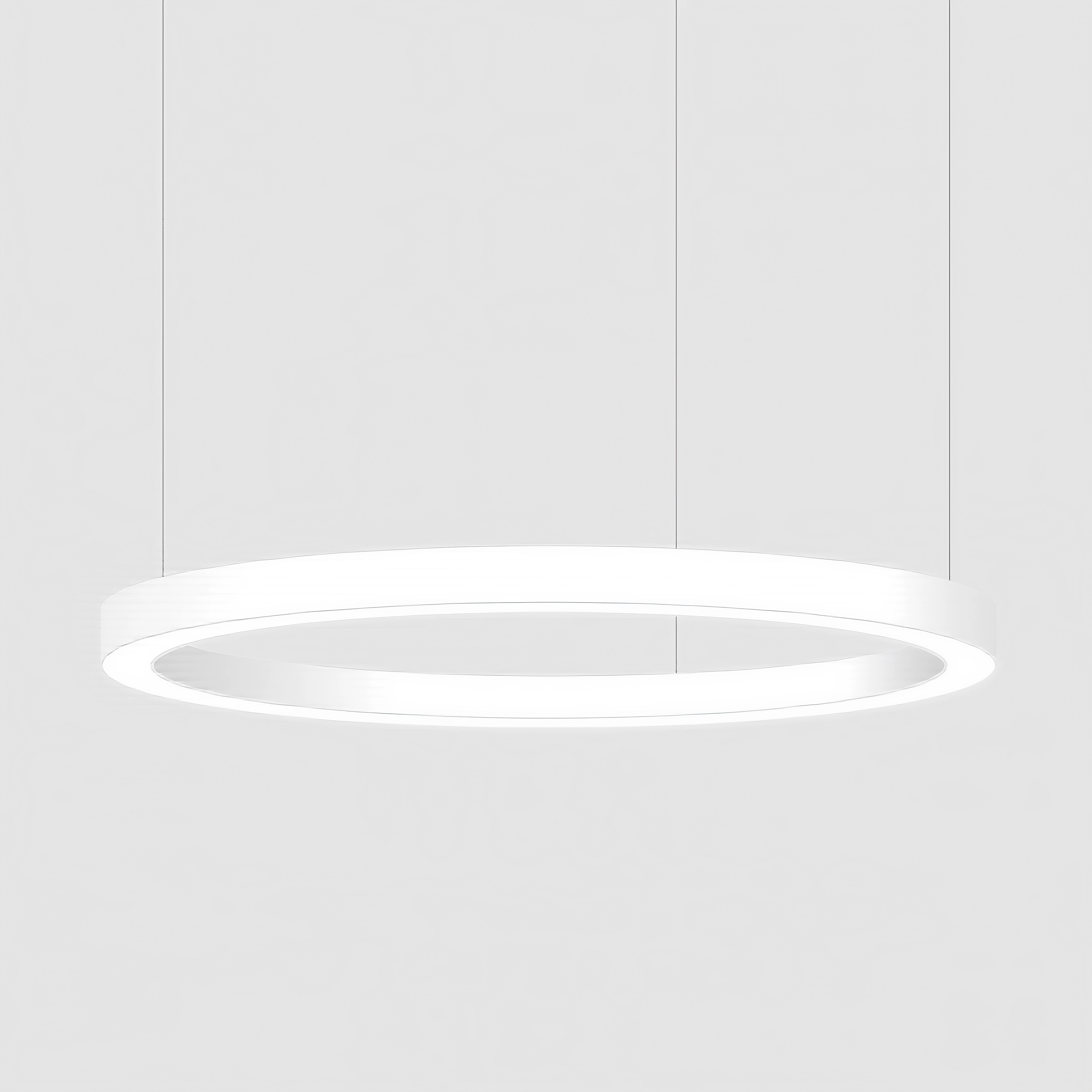 Кръгъл LED пендел за висящ монтаж Cool XL Eco | Светлинен пръстен