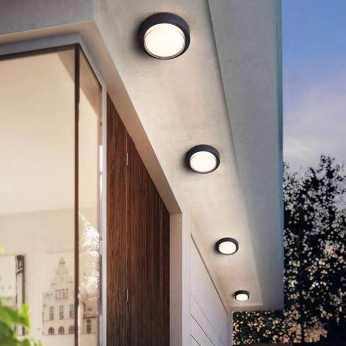 Кръгла фасадна LED плафониера Form R | Ø23cm | 18W | IP65