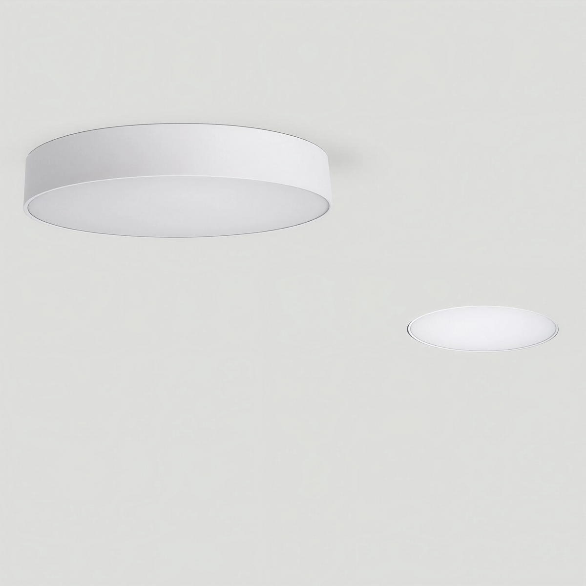 Кръгла LED плафониера Cosy | Възможност за trimless монтаж