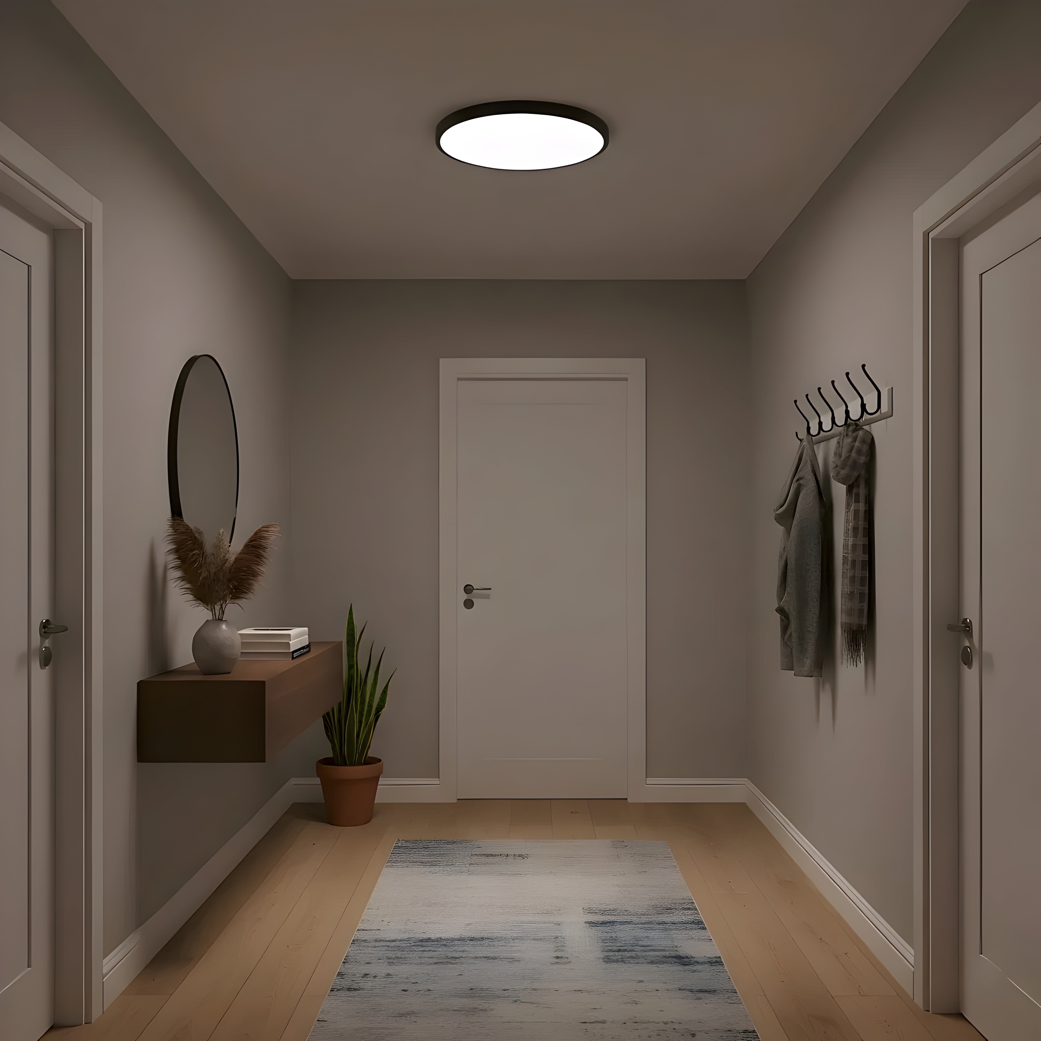 Кръгла LED плафониера Miracle (4000K) | IP44 | 3 Размера