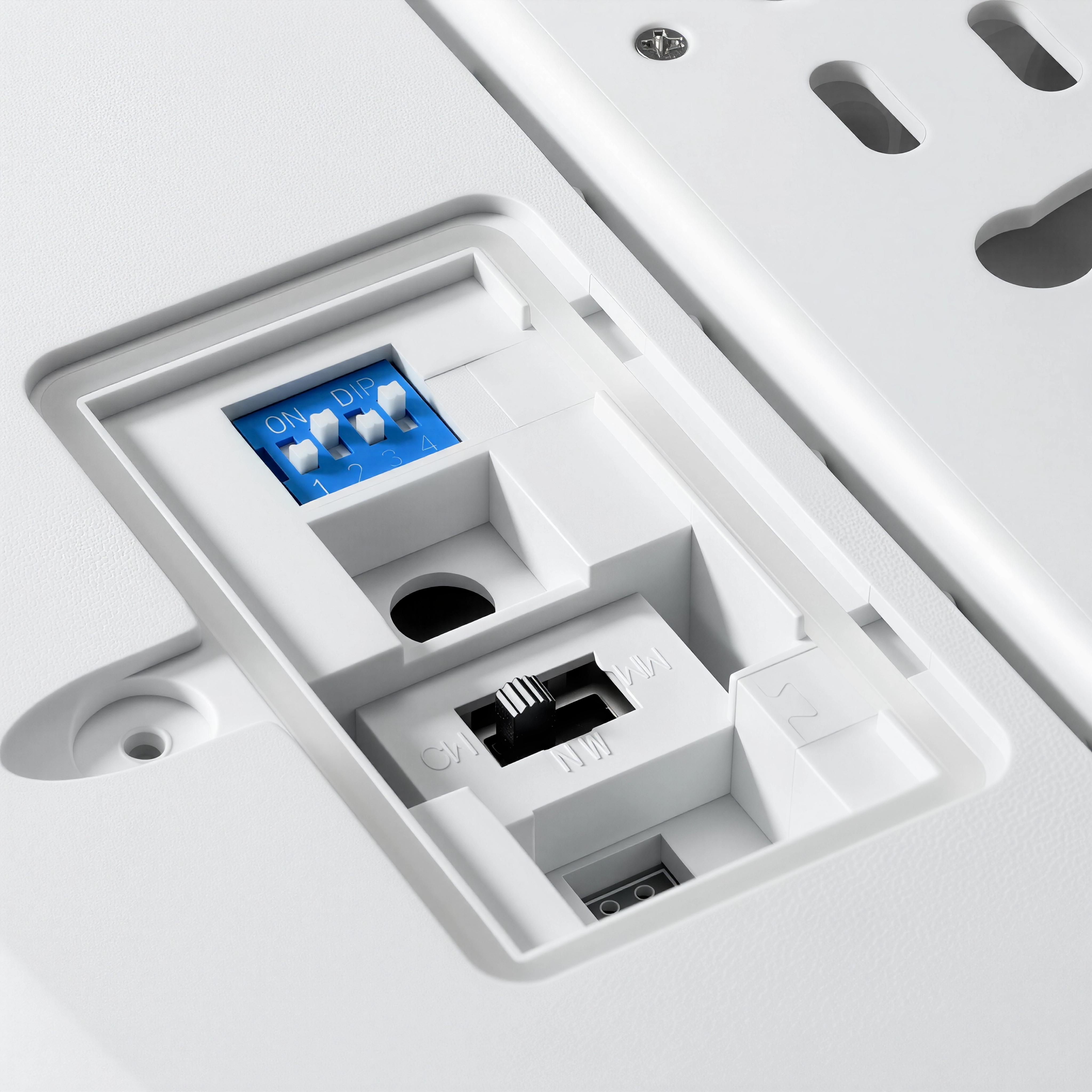 Кръгла LED плафониера Nitro | 3-CCT | IP44 | DIP switch