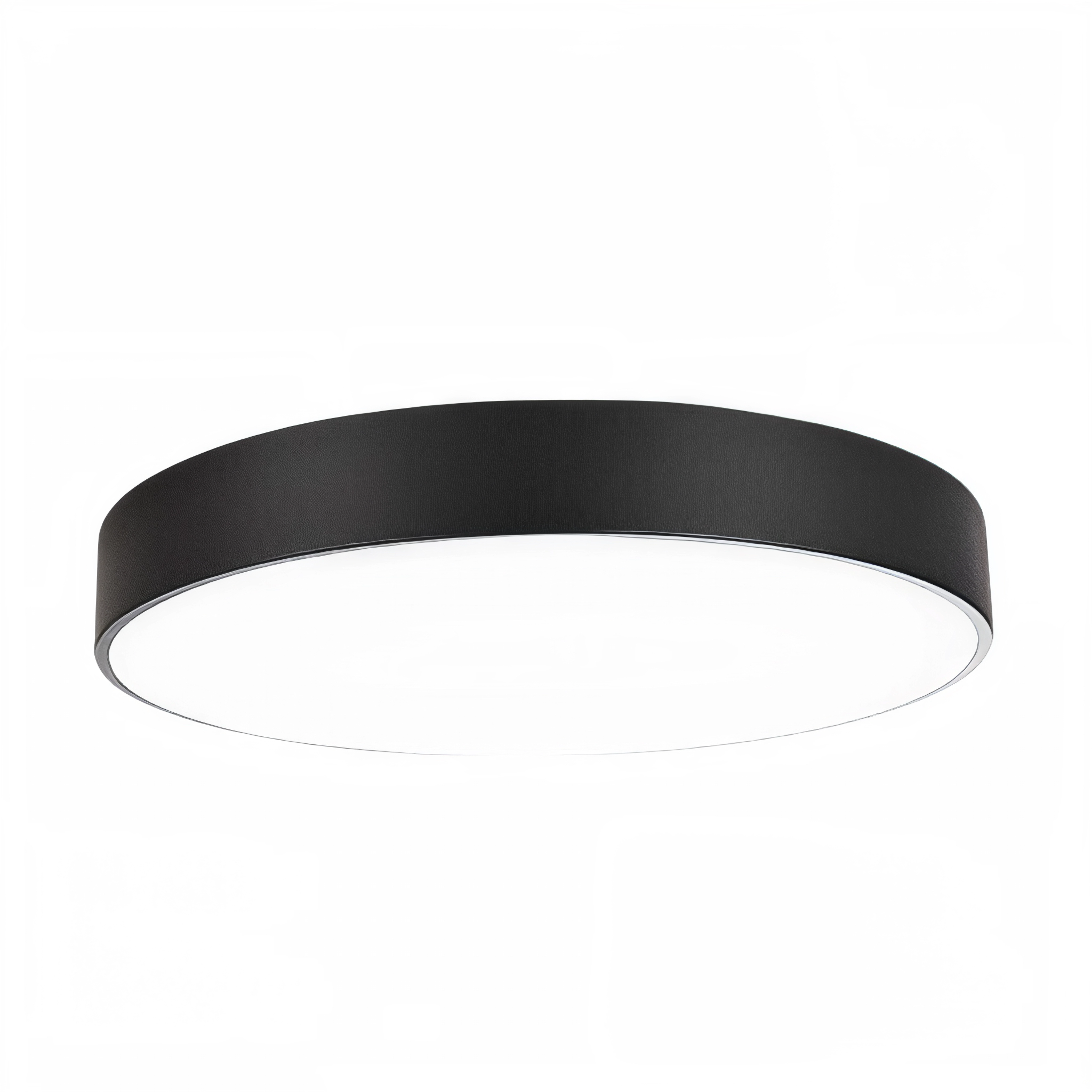 Кръгла LED плафониера Veny L | Ø50-60cm | Черен | 3000K