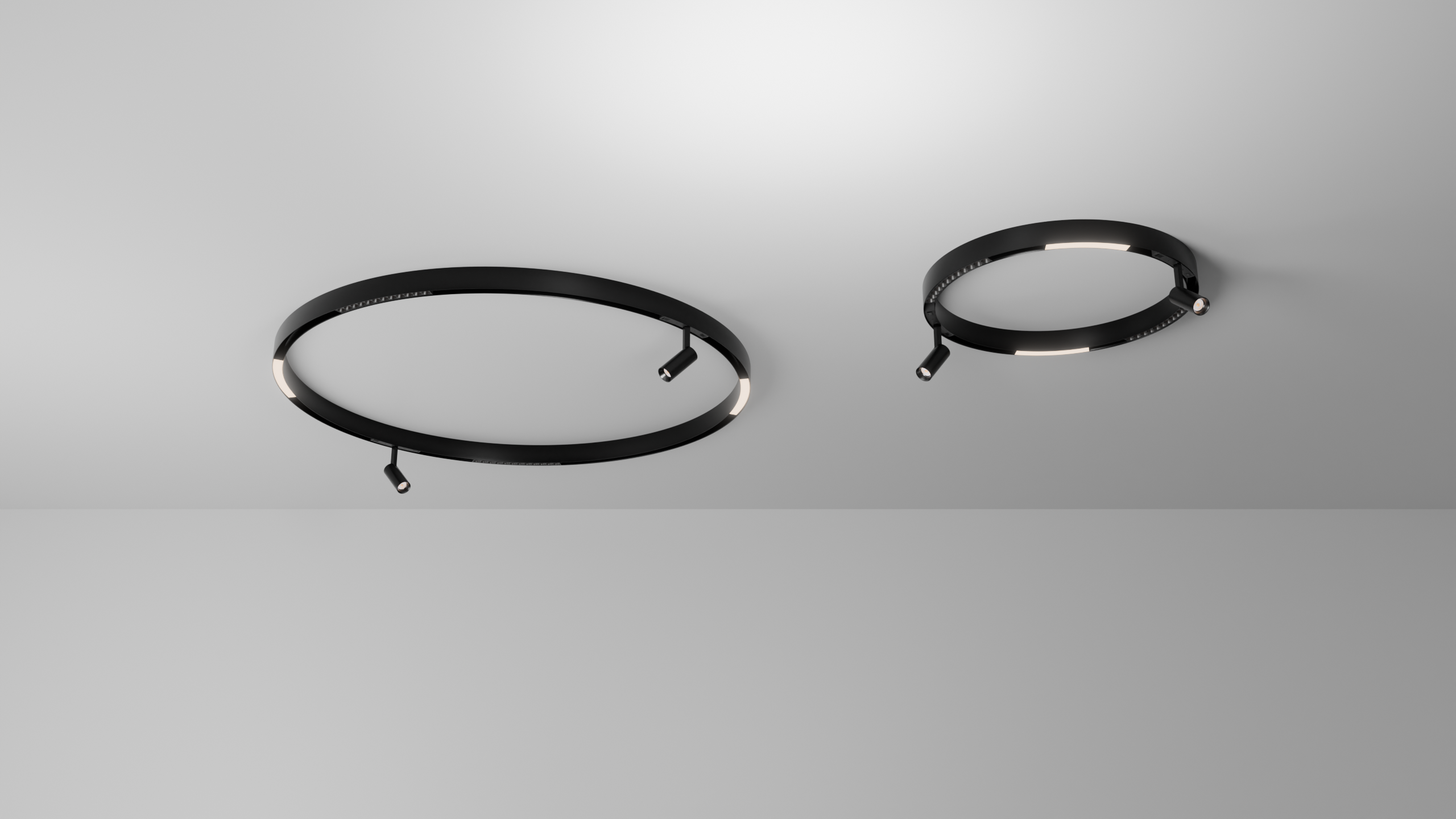 Кръгла магнитна шина Magnet Line Circle OM | Открит монтаж | 48V