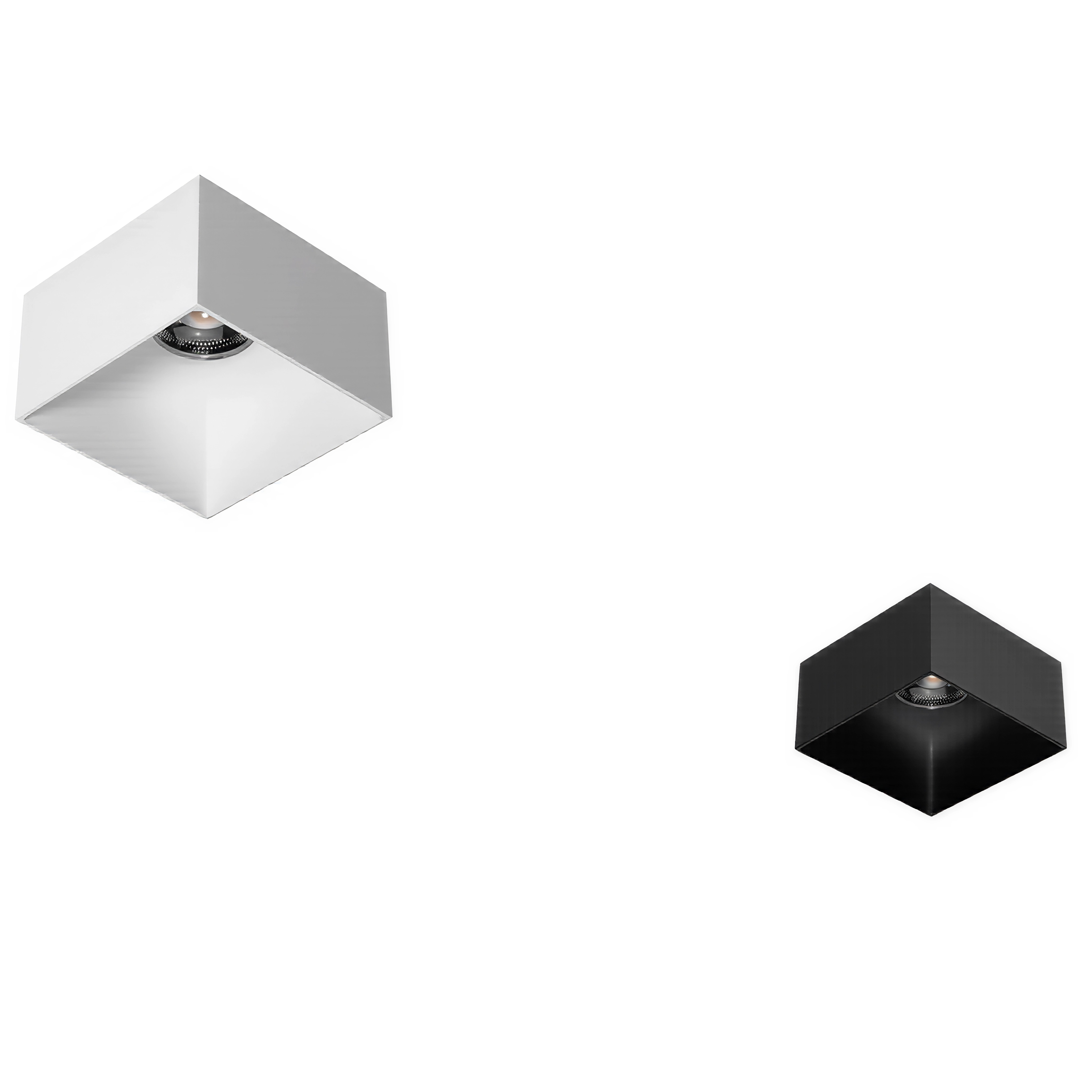 Квадратна LED луна за открит монтаж Zen SQ | 10W | 3000K