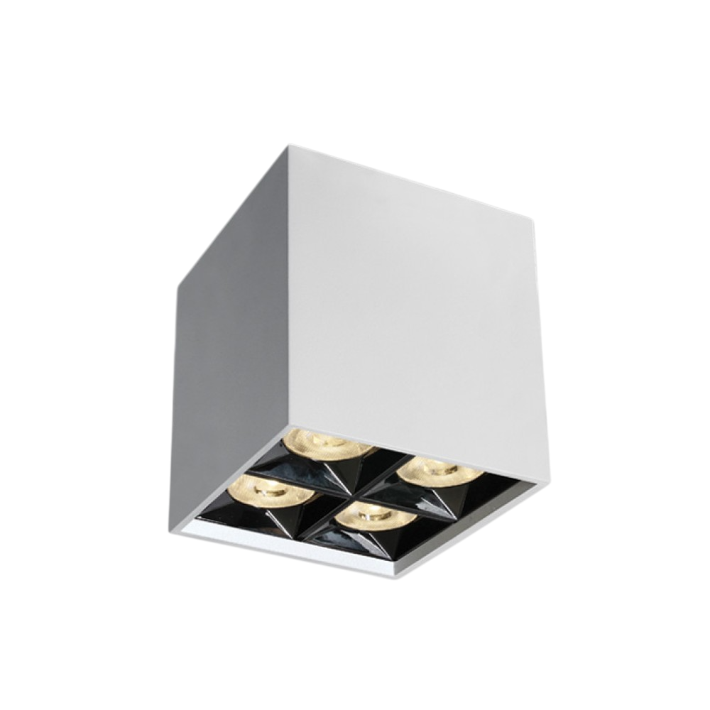 Квадратна LED луна за външен монтаж One Light Mirror Box | 15W | 3000K