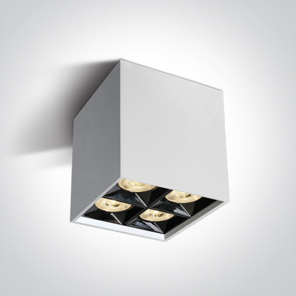 Квадратна LED луна за външен монтаж One Light Mirror Box | 15W | 3000K - alternate view