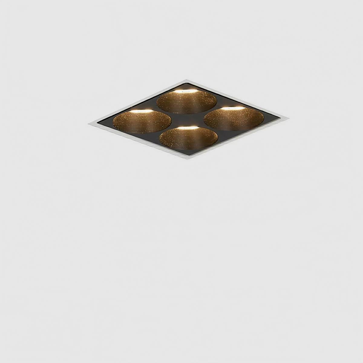 Квадратна LED луна за вграждане Quadro | 6W | 3000K | IP20 - alternate view