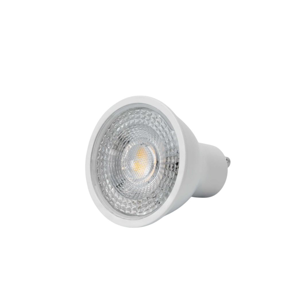 LED крушка GU10 7W с широк ъгъл 60° и корпус PLA+ALUM