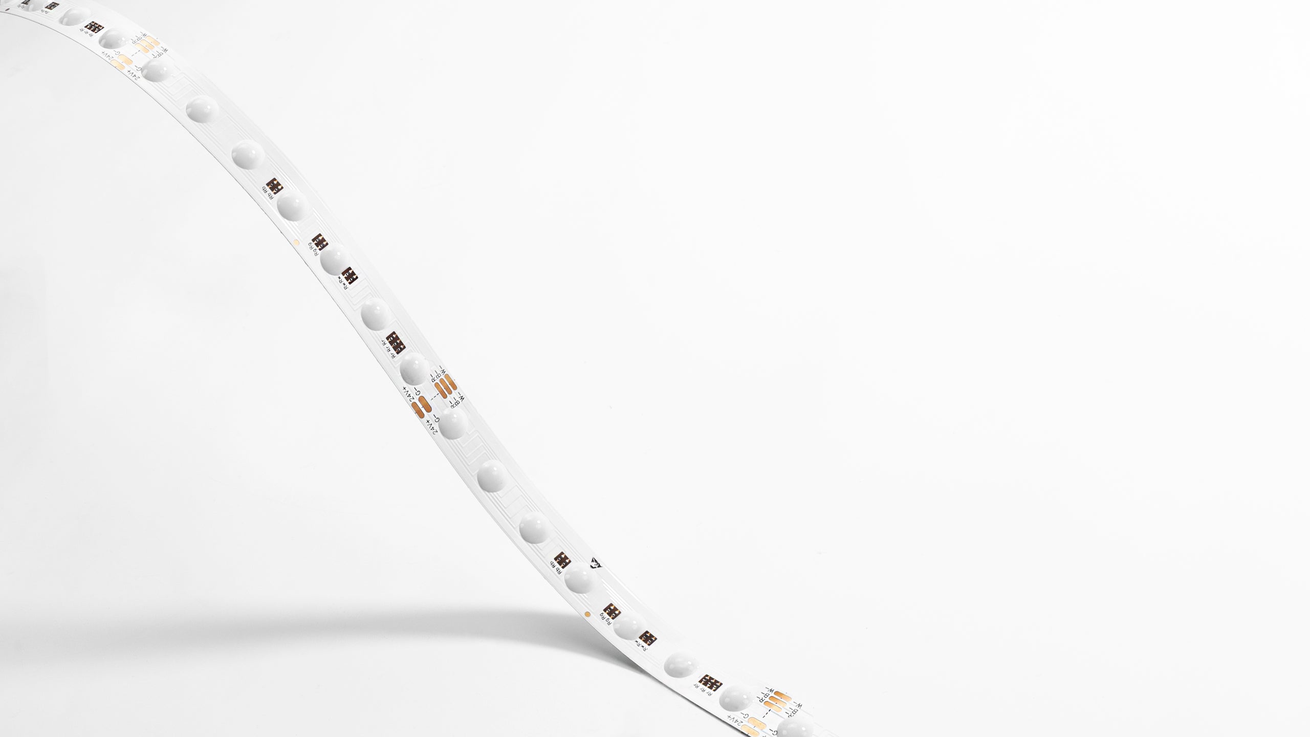 LED лента Proton RGBWW 16.8W/m | IP20 | 70 LED/m | 24V | 5 метра | RGB + 3000K
