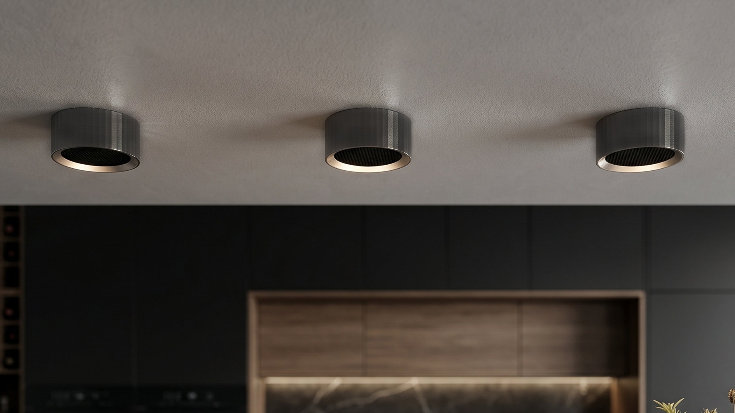 LED луна за открит монтаж Regal | Цилиндрична | Honeycomb | 3000K