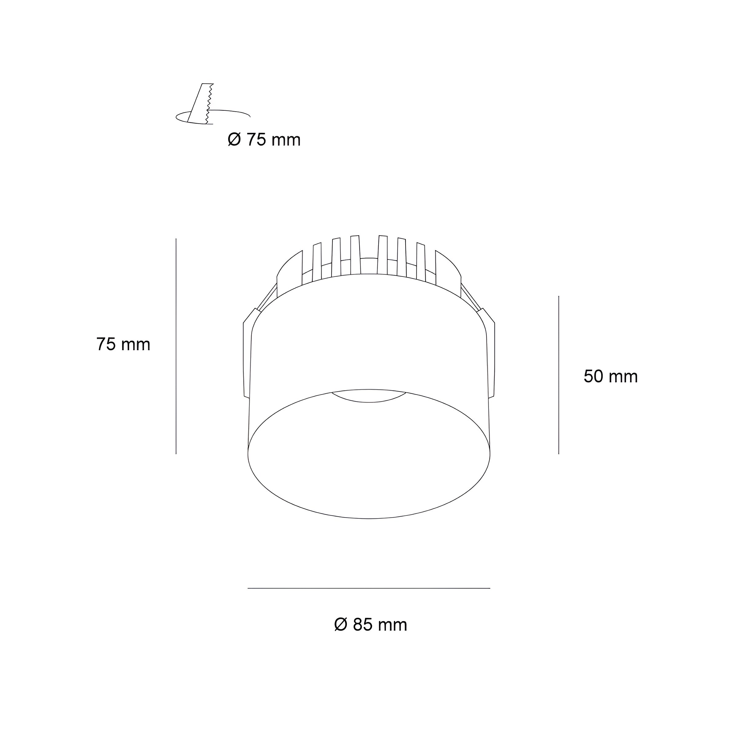 LED луна за открит монтаж Zen RD | 10W | 3000K