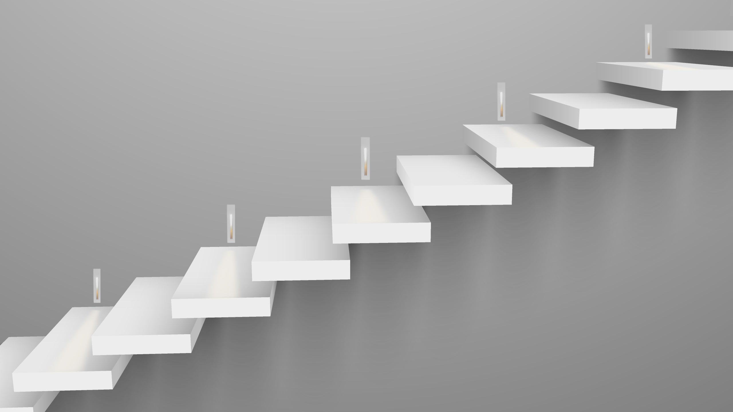 LED луна за стълбище/стъпала Step Line Eco | За вграждане | 3W | 3000K