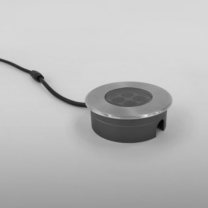 LED луна за вграждане в земя Gap | Инокс | IP67 | 3000K