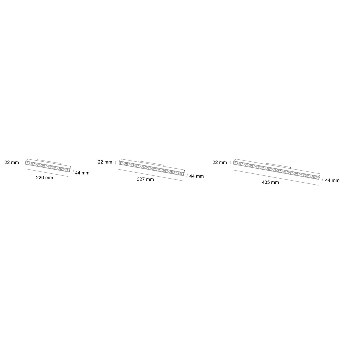 LED модул Darklight Magnet за магнитна шина 23 mm
