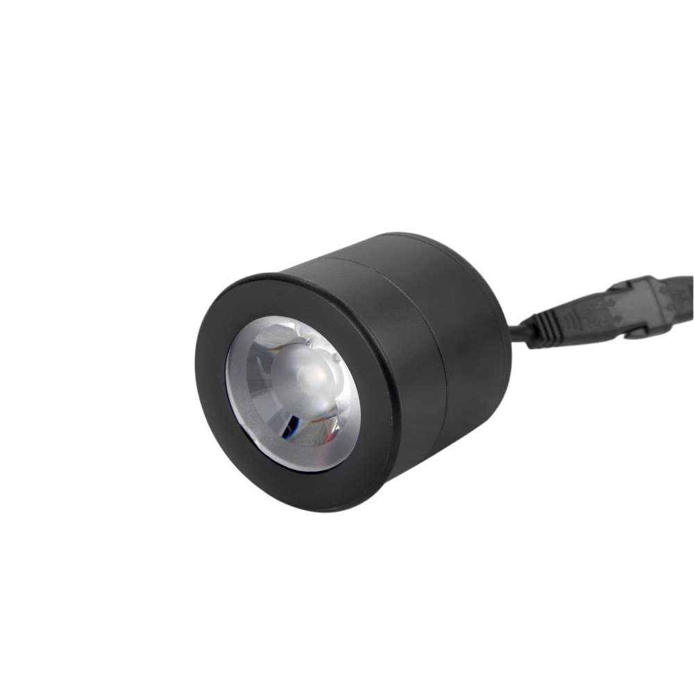 LED модул V5M 6W, 2700K, 8°, Ø50 мм, черен, акцентно осветление