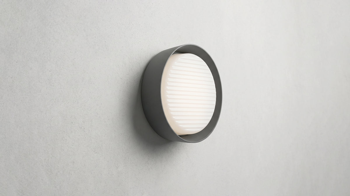 LED плафониера Deko | IP65 | Ø18cm | Сива - alternate view