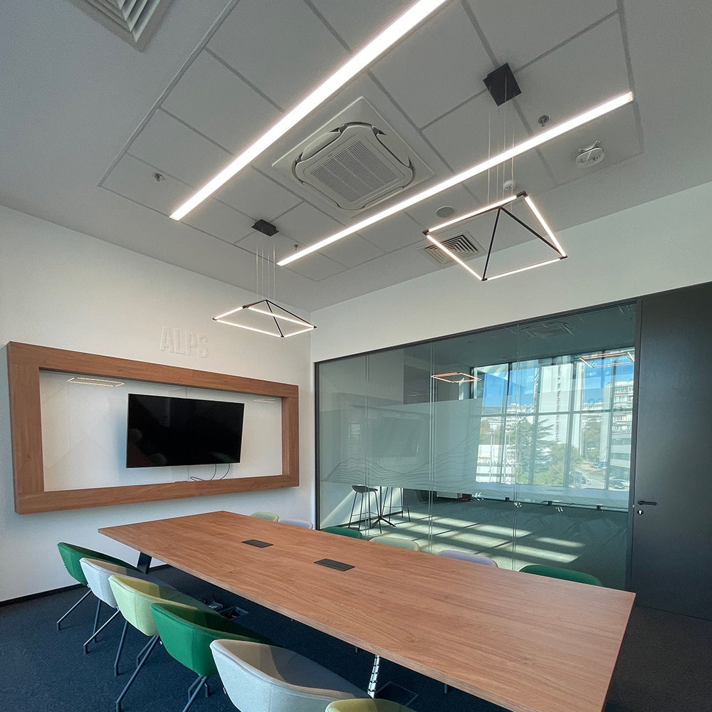LED профил за вграждане S-Line 99 BM | 99 x 40мм | 1 метър