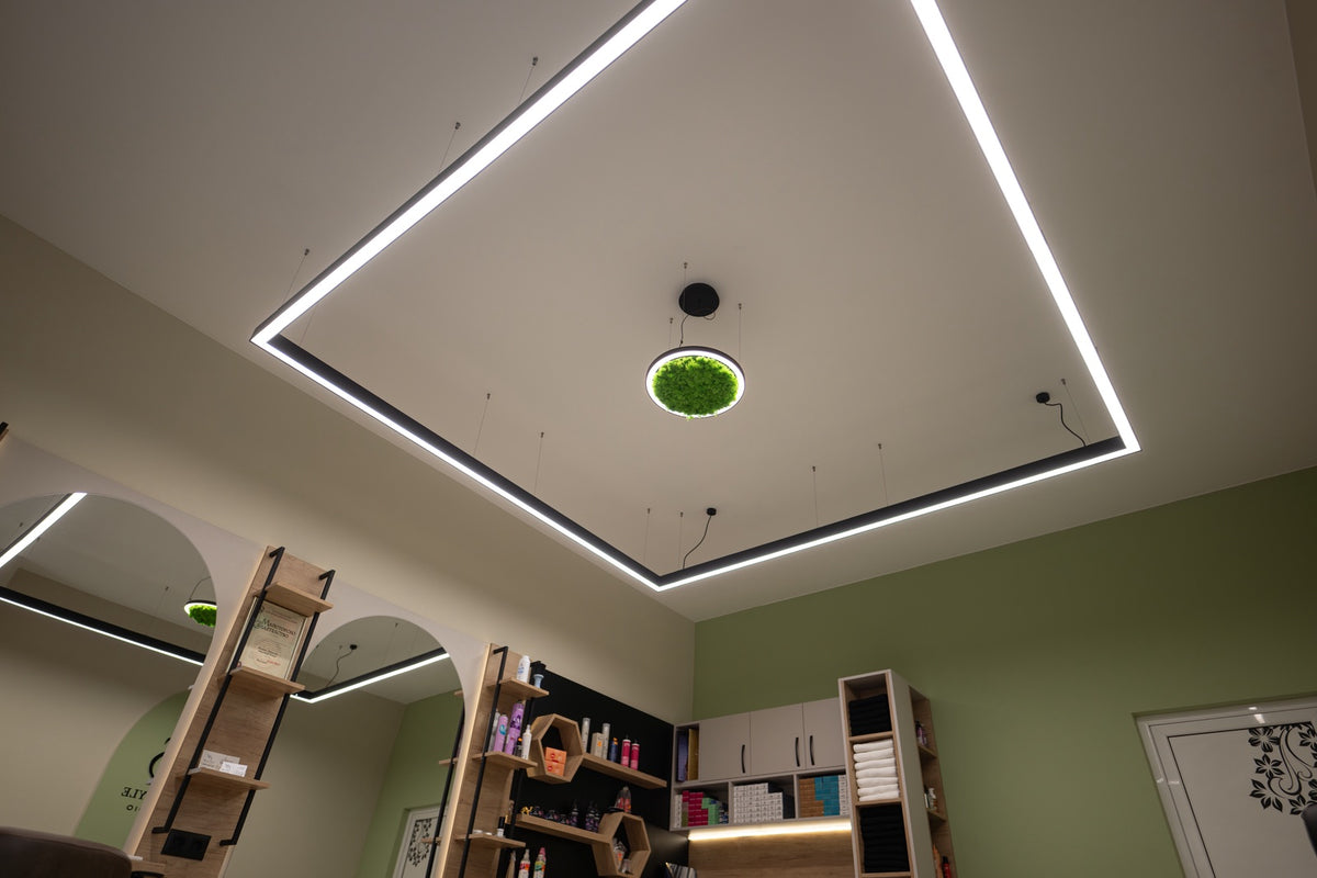 Акустична висяща LED лампа Cool Moss | Скандинавски мъх | 6 цвята