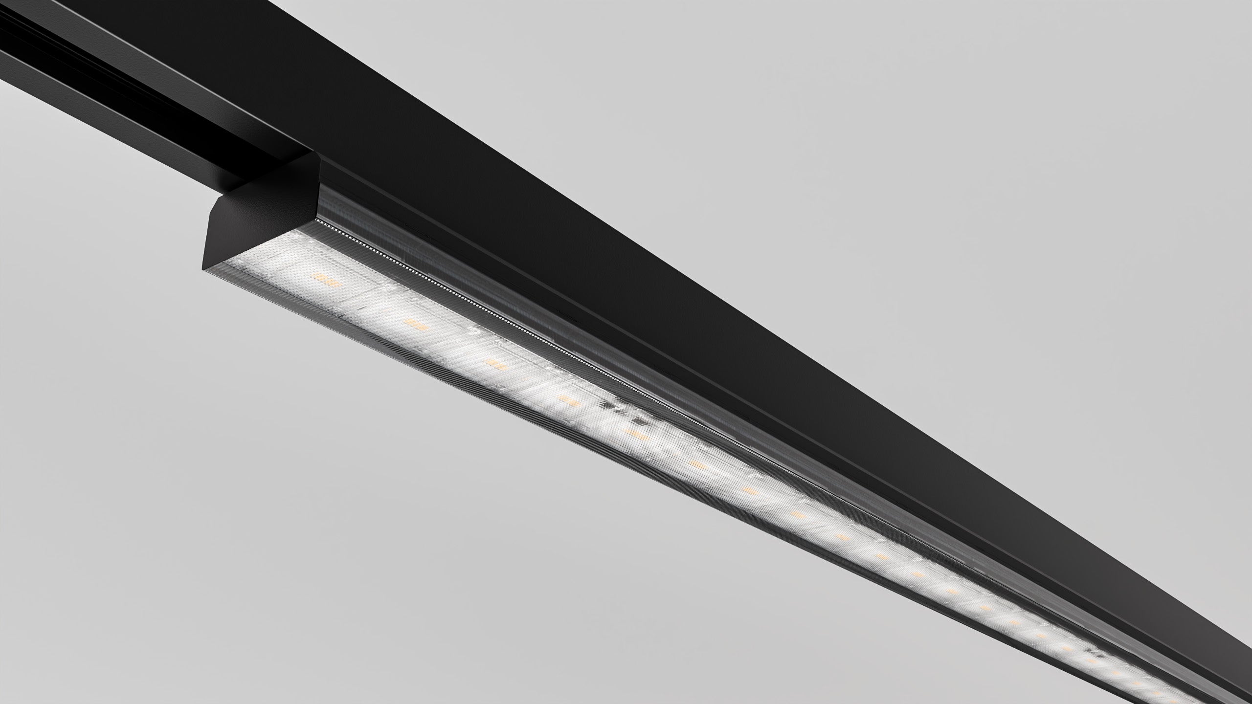 Линейно LED тяло Sector | За релсова шина | 60W | 4000K
