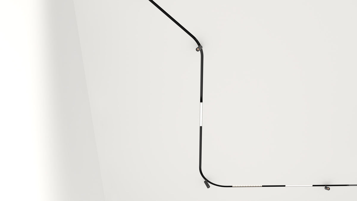 Magnet Curve Line – магнитна шина с криви и прави модули